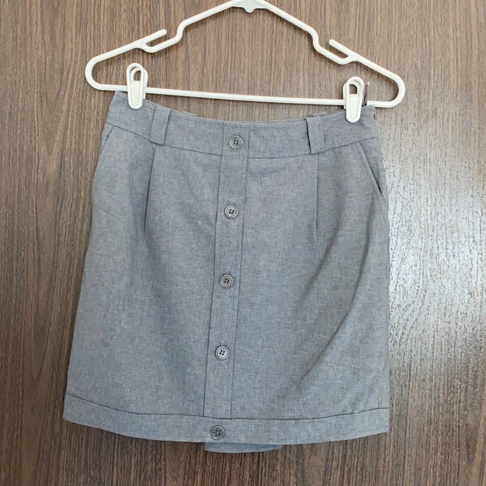 Reiss Gray Mini Skirt UK size 6/ US XS